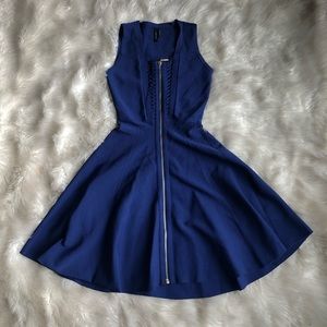 Marciano sexy blue bandage dress